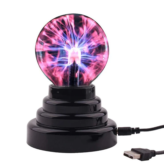 Plasma Ball/Light/Lamp, Static Electricity Globe Electric Lightning Ball