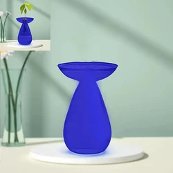 Vibrant Transparent Glass Hydroponic Vase (A4)