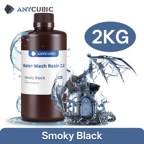 ANYCUBIC Water-Wash Resin For LCD 3D Printer High Precision Low Odor Low Viscosity 3D Printing Standard Photopolymer - Image 10