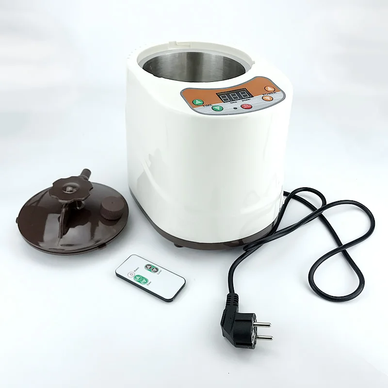 1000W Stainless Steel Sauna Steamer Pot Machine 2.5L Portable Sauna Steam Generator Fumigation Machine for Spa Steam Generator 4