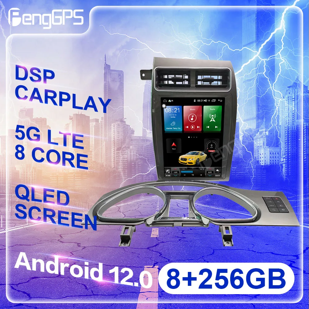 

LHD RHD 12+256GB Vertical For Audi Q7 2006 2007-2014 2015 Car Accessories Carplay Multimedia Player Auto Stereo Radio HeadUnit