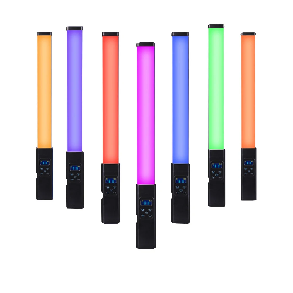 Беспроводная светодиодная заряжаемая RGB разноцветная портативная лампа для