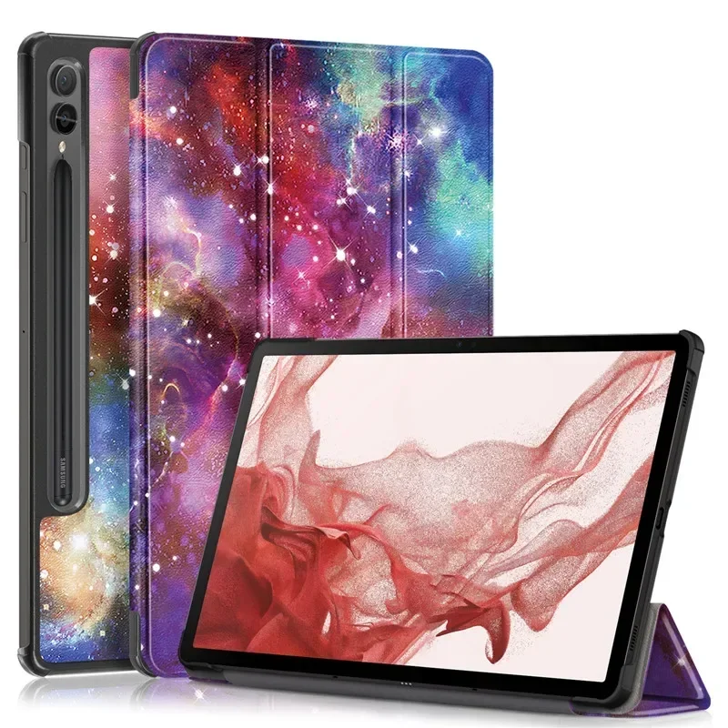 Premium Trifold Magnetic Leather Stand Smart Cover
