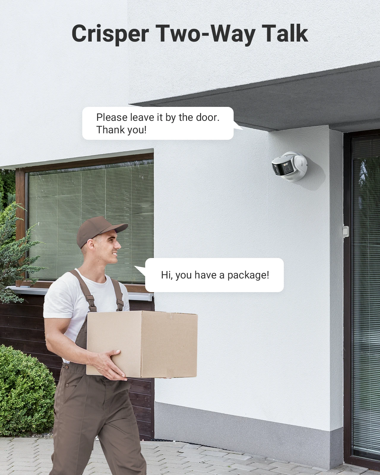 Security Camera Annke 180&deg; Panoramic 265+ 6MP Dual Lens 2.8MM IP Camera POE CCTV Video Surveillance Outdoor Audio Warning Alarm security camera