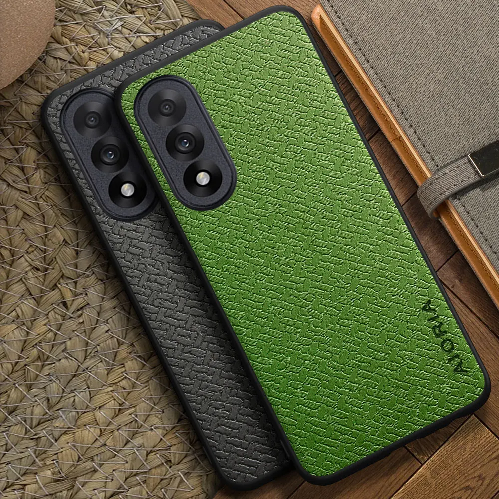 Bamboo Woven Texture Pattern Design Simple Phone Case