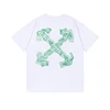 Spring Summer Luxury Brand Tide Street Style T Shirt Letter Pattern Printed Men Women Daily Versatile Cotton Clothing 1