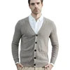 LONGMING Cardigans Men's Knitted Sweaters Cardigan Cashmere Coats 100% Merino Wool Thick Knit Jacket Winter Autumn Male Clothing 2