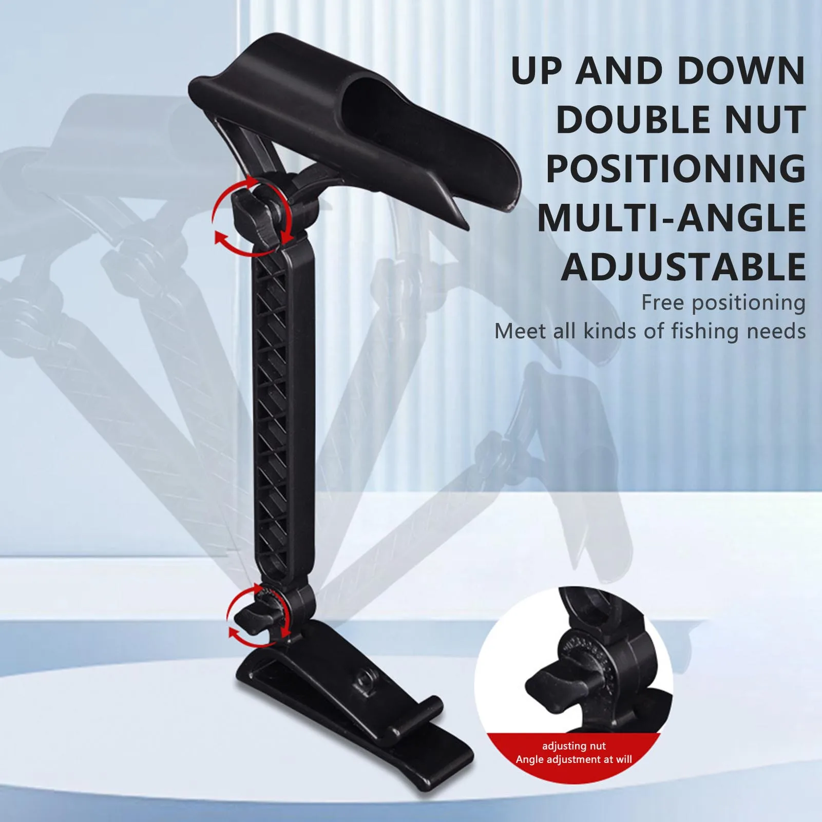 10-25cm Fishing Rod Racks Ice Bucket Rod Holder Easy to Install Practical Fishing Tackle Accessories