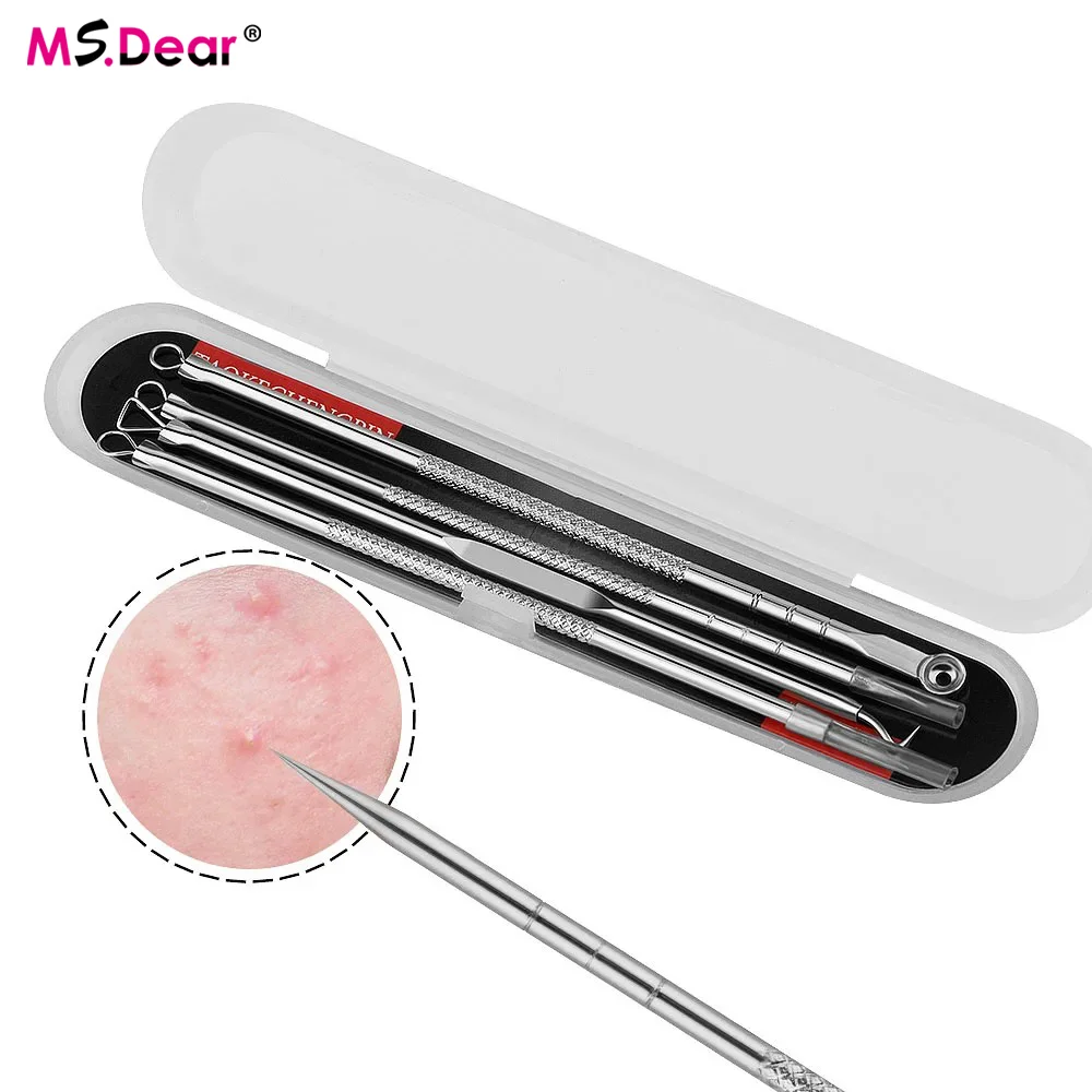 Stainless Steel Double Head Acne Needles Skin Care Tool