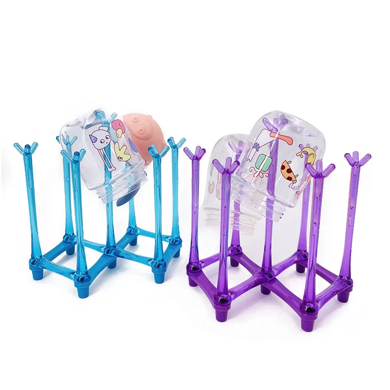 Infant Toddler Feeding Bottle Drying Rack Cupboards Container Newborn Baby Nursing Bottle Storage Box Durable Tableware baby bottle drying rack feeding bottle drying rack bottle drying rack