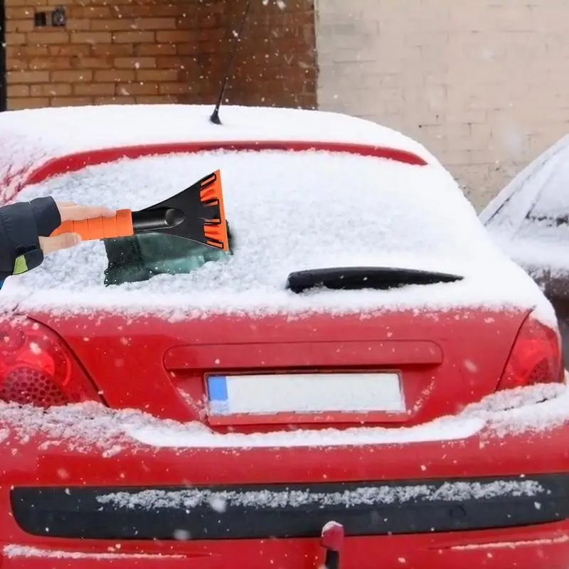 New Snow Shovel For Car Windscreen Shovel Snow Window De-icer Scraper Windshield Ice Removal Tool for SUV Car RV and Truck