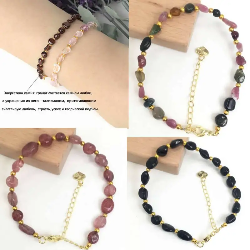 Bracciale In Pietra Naturale Amazzonite Con Ciondoli Cuore - Regolabile Per Yoga E Meditazione