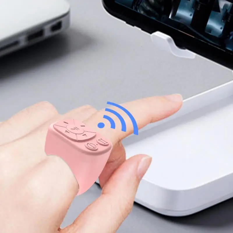 Portable Wireless Bluetooth-compatible Ring Remote Control - Image 3