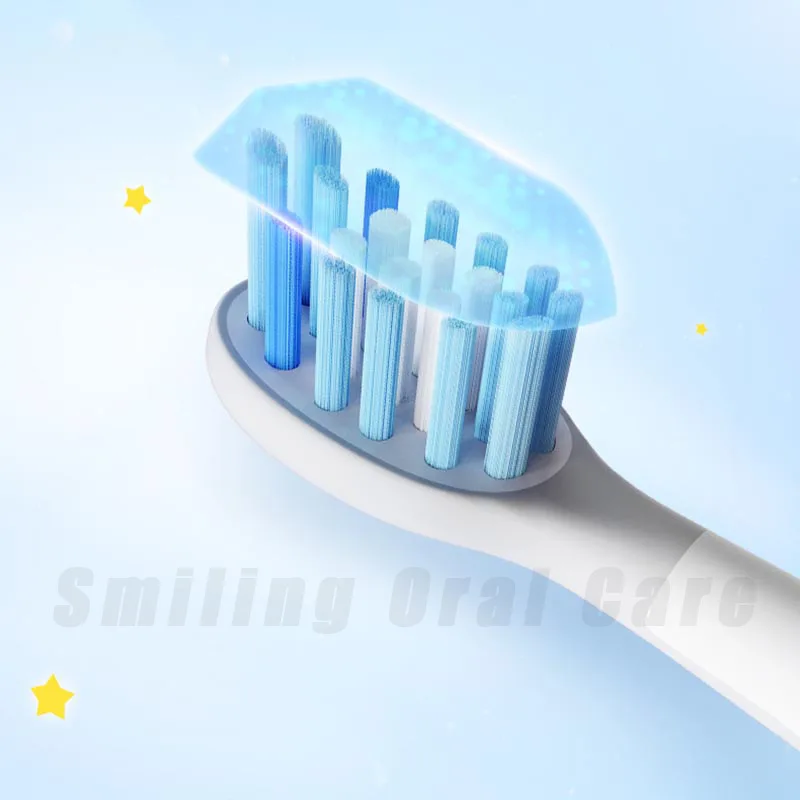 Usmile 어린이 교체 칫솔 헤드, Q1 Q3 Q3S 진공 소프트 듀퐁 노즐, 어린이 전기 스마트 브러시 헤드, 6 개, 12 개