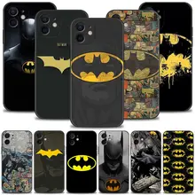 

Phone Case for iPhone 13 12 11 Pro Max XR X XS 8 7 6 6S Plus 13mini 5 5S SE 12mini Cover Silicon Coque Batman Cartoon