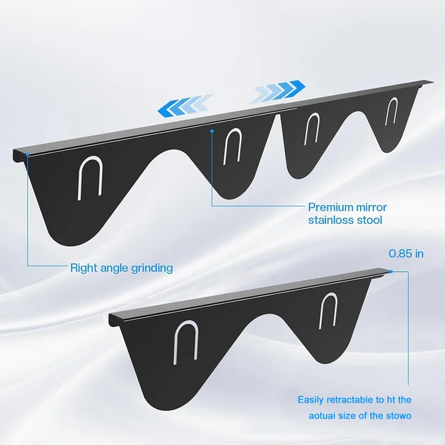 Retractable Stainless Steel Stove Gap Covers - Image 6
