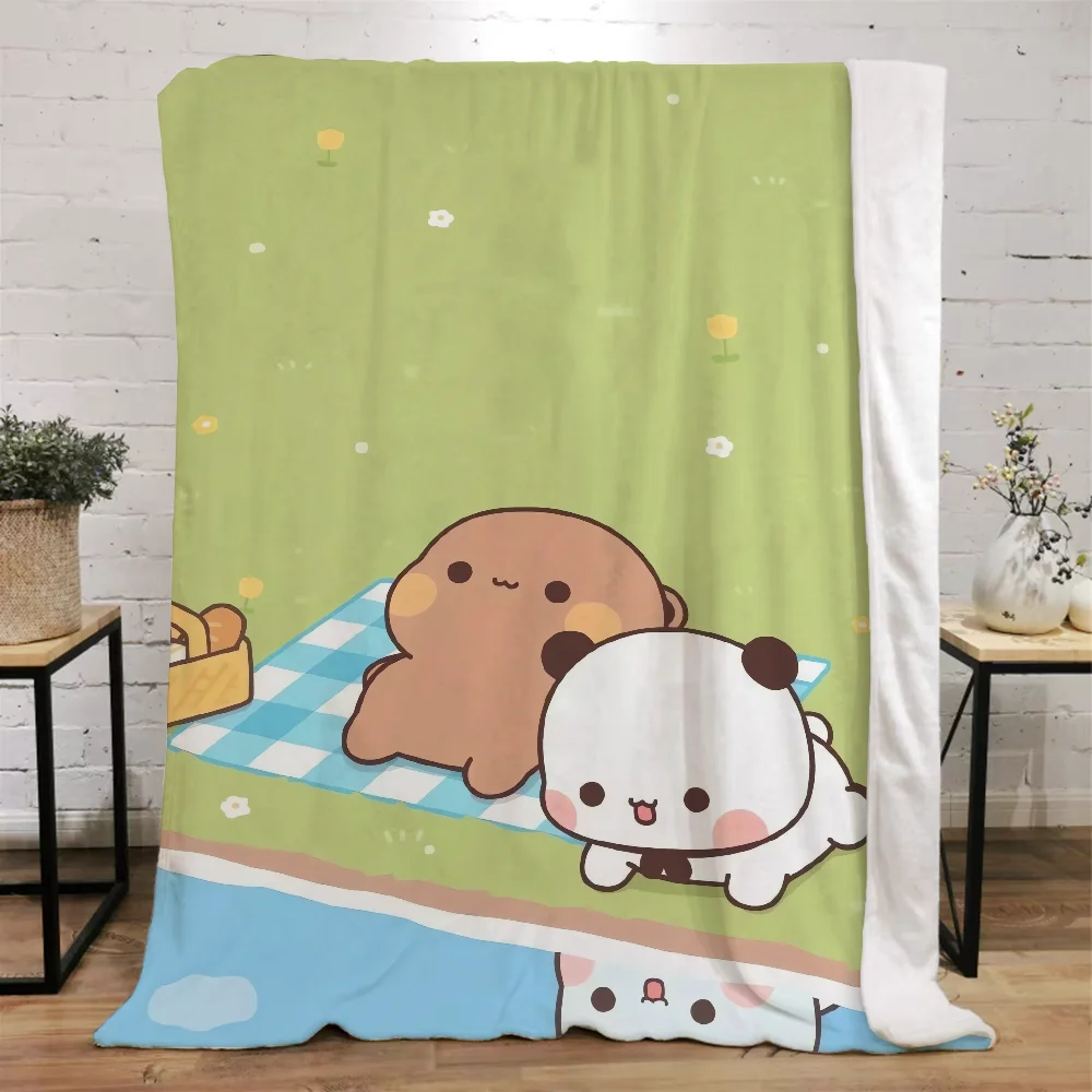 Bubu and Dudu Woven Blanket King Size Luxury Blankets Characters Bed Throw Interior for Home Fluffy Plaid Microfiber Bedding 3