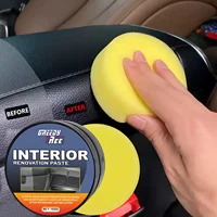 Car Interior Polish Wax - Restores Shine & Scratch Repair with HydroShield Anti-Fade Tech for Leather Dashboard Plastic 2
