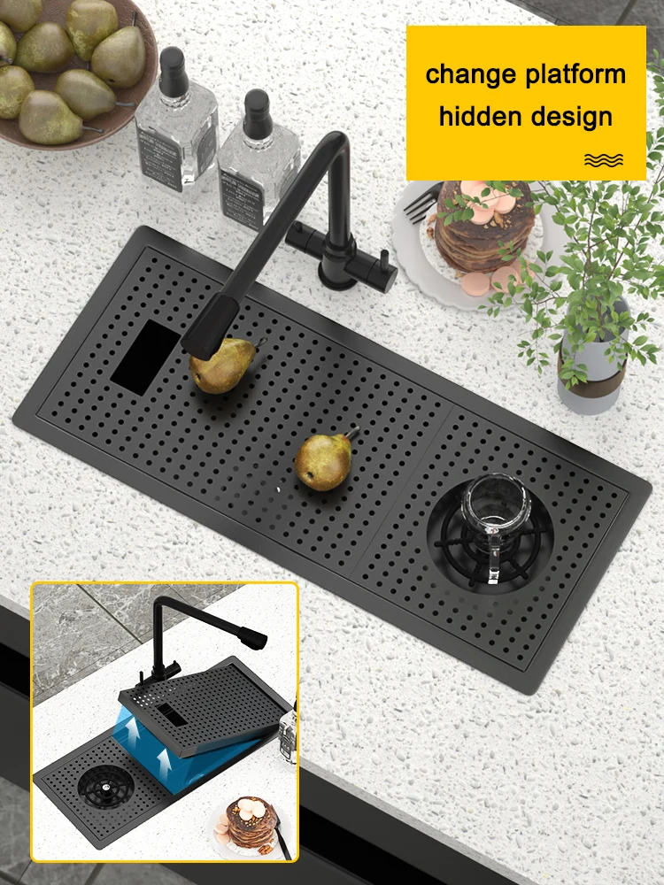 FregaderoocultoNano304deaceroinoxidablefregaderodecocinadeun