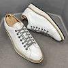 Alligator Print Genuine Leather Derby Shoes
