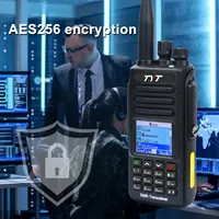 TYT MD-UV390 10W IP67 Wateroof Record VHF UHF Dual Band AES256 Encryption DMR Digital Walkie Talkie with USB-C 2800mAh Battery 1