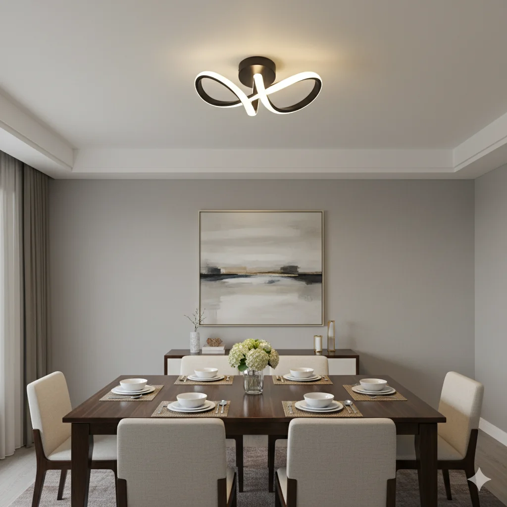 Sleek LED Ceiling Light Fixture