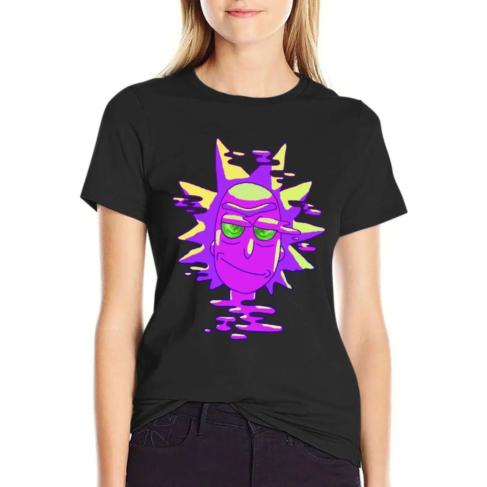 

Infinite T-shirt summer top aesthetic clothes cat shirts for Women