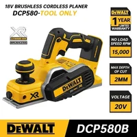 DEWALT DCP580 Cordless Planer 20V Brushless Motor 15000RPM Electric Router Trimmer Wood Cutting Machine Power Tools DCP580B 1