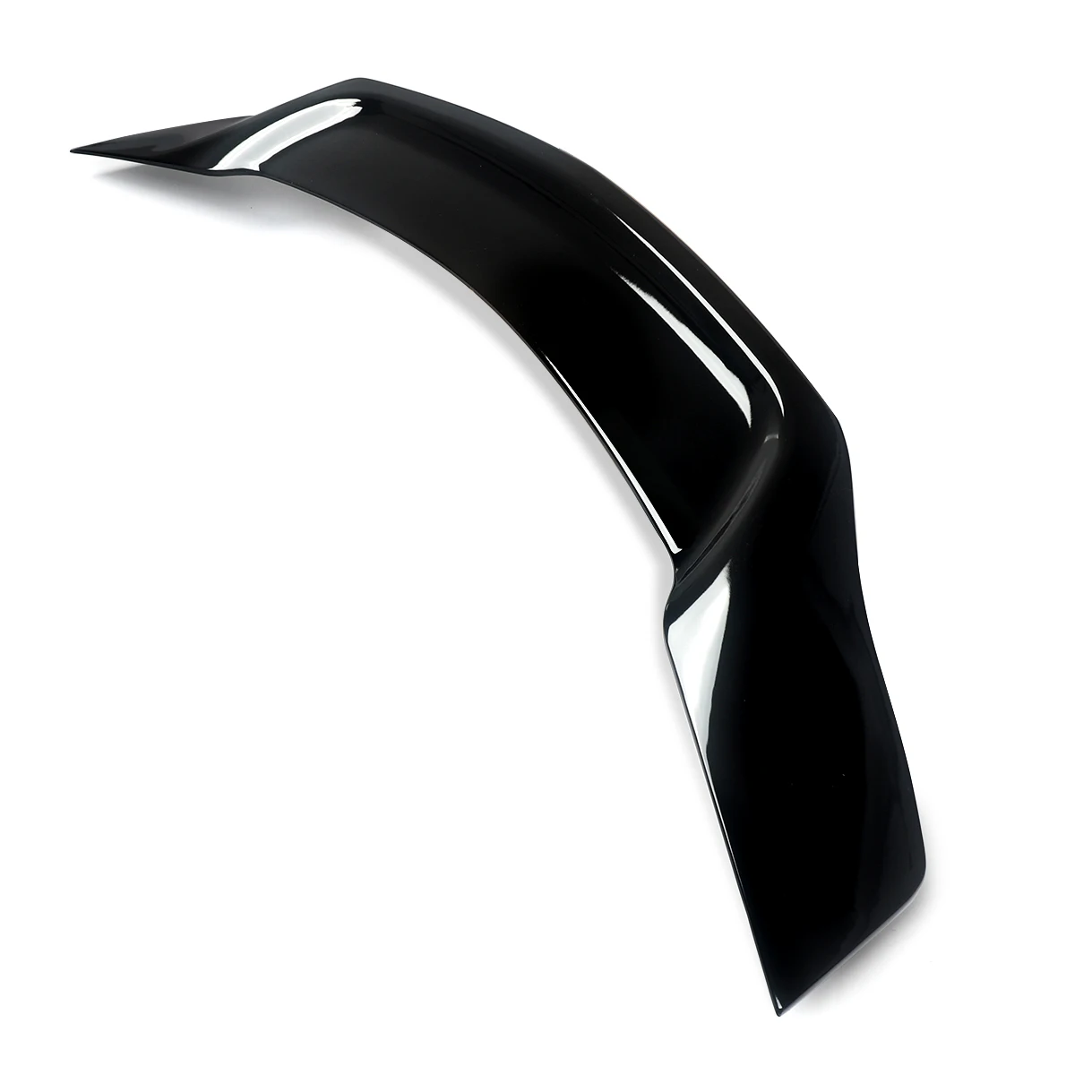 Duckbill RT Style Trunk Spoiler Lip Gloss Black For 2008-2014 Mercedes Benz W204