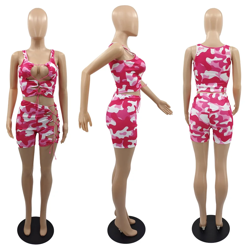 Superior e Calças Conjunto de Correspondência Roupas para Mulher Primavera Mulher Motociclista Duas Peças Conjunto Pring Colheita Tanque Sportsuit Roupa 2022 16 Computers & Electronics