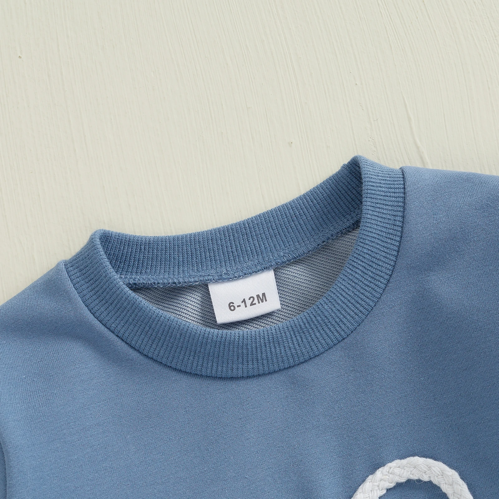 Toddler Baby Girl Bow Embroidery Sweatshirt Casual Infant Cotton Jumper Children Round Neck Long Sleeve Top Children Clothes