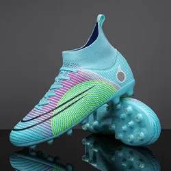 Futsal Wholesale Soccer Shoes Quality Football Boots Ourdoor Cleats Football Training Sneaker TFAG Unisex New Chuteiras for Men