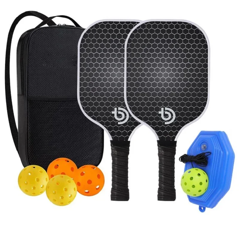 Outdoor Sports Carbon Fiber Pickleball Paddle Honeycomb Board Cricket Bat Lightweight Durable Composite Material for All Ages, pickleball paddle