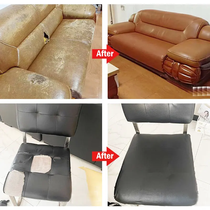 Leather Repair Tape Self-Adhesive Waterproof Wear-Resisting for Furniture Sofa Car Seats Shoes Bags DIY