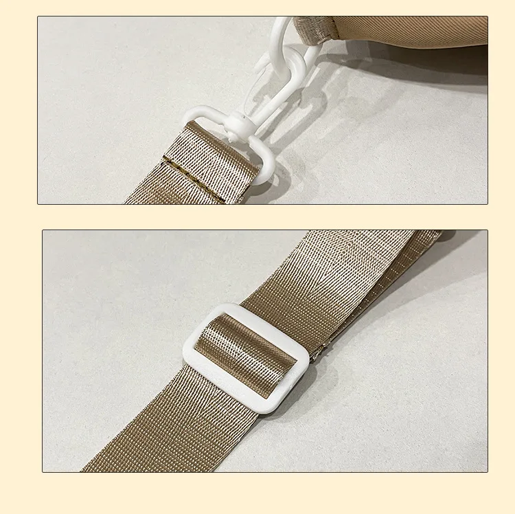 Y2K Nette Katze Ita Schulter Tasche Große Kapazität Frauen Casual Umhängetasche Kawaii Mädchen Transparente Tasche DIY Display Nylon Handtasche – Detail 7