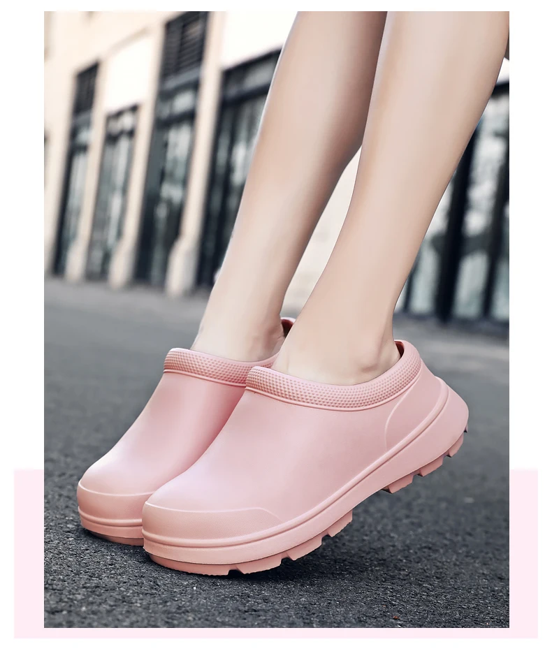 Frauen regnen Gartens chuhe Eva Beach Clogs Mode Größe 35-45 – Detail 20
