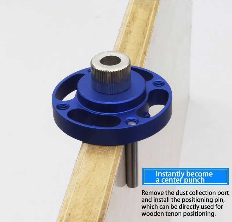 50 Stück/Packung Runde Holzdübel 6*40mm 8*40mm für Schrankbau DIY Holzbearbeitung Dübel-Vorrichtungsset - Selbstzentrierende Bohrführung – Detail 6