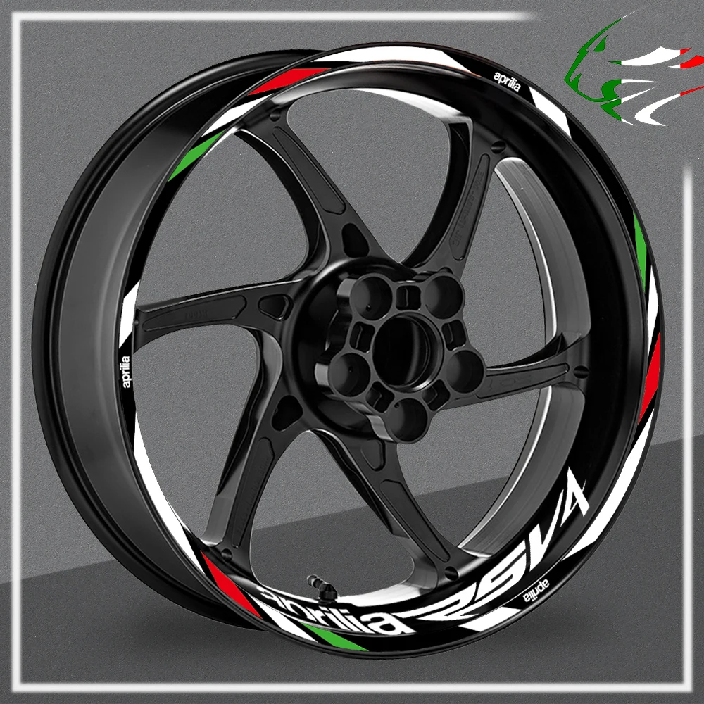 Portachiavi In Pelle Nera Aprilia - Limited Edition Per Moto RSV4, RSV, Tuono, Shiver - Made In UK