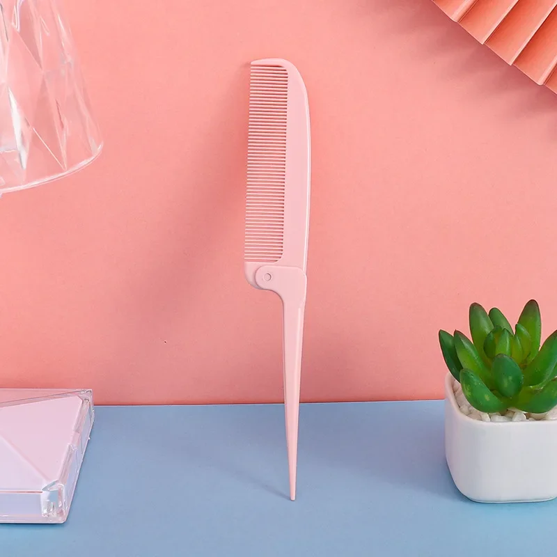 Foldable Massage Hair Comb Anti Static Hairdressing Personality Hairpin Portable Travel Hair Comb Brush Women Styling Accessorie 3