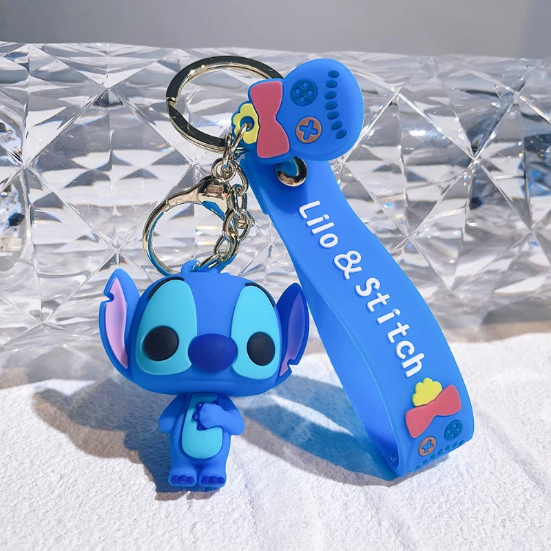 Gxhong 2 PCS Porte Clef Lilo & Stitch, Mignon Porte-Clés en