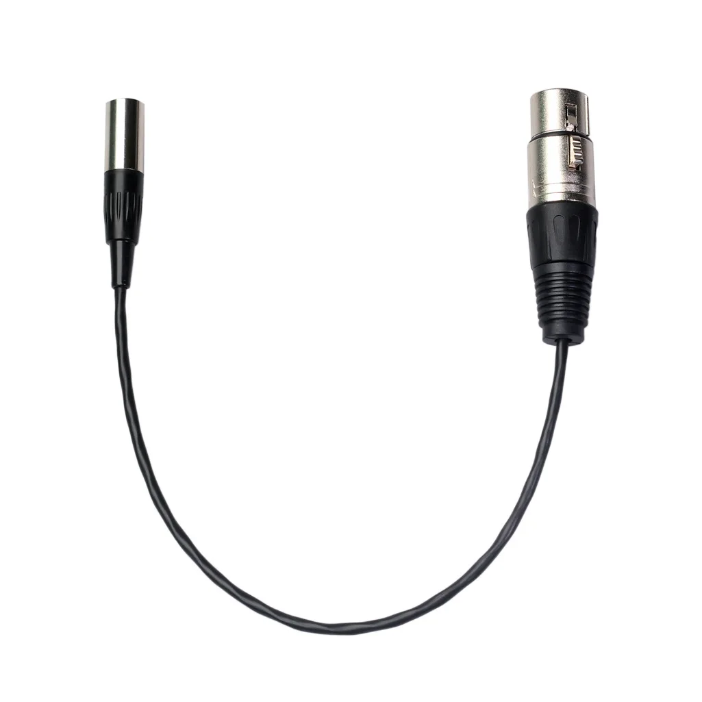 Mini Xlr 3Pin Maschio A Xlr 3Pin Femmina Per Blackmagic Pocket Cinema Bmpcc 4K Cavo Audio Per Fotocamera