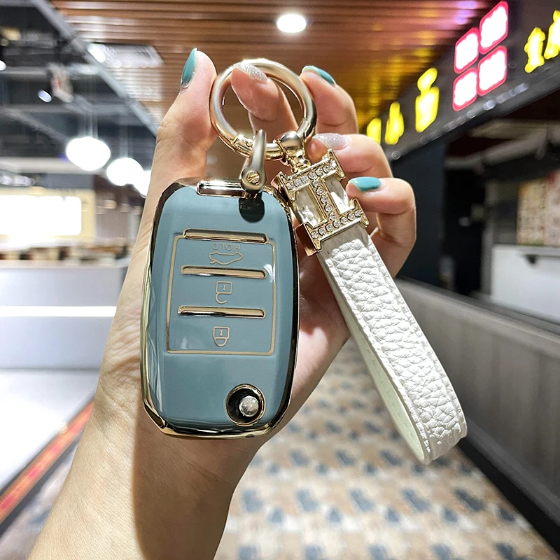 Cover Chiave/telecomando per Kia K 2k x 3 K 4k5ceed RIO5 CEED SORENTO CERATO OPTIMA - Sd3e0fdad76704408b67bfff0808674dbH