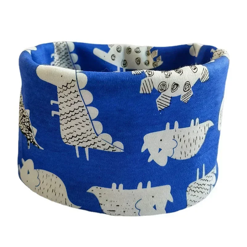 Baby Muffler Autumn Child Neck Gaiter 100% Cotton Scarf for Girl Boy
