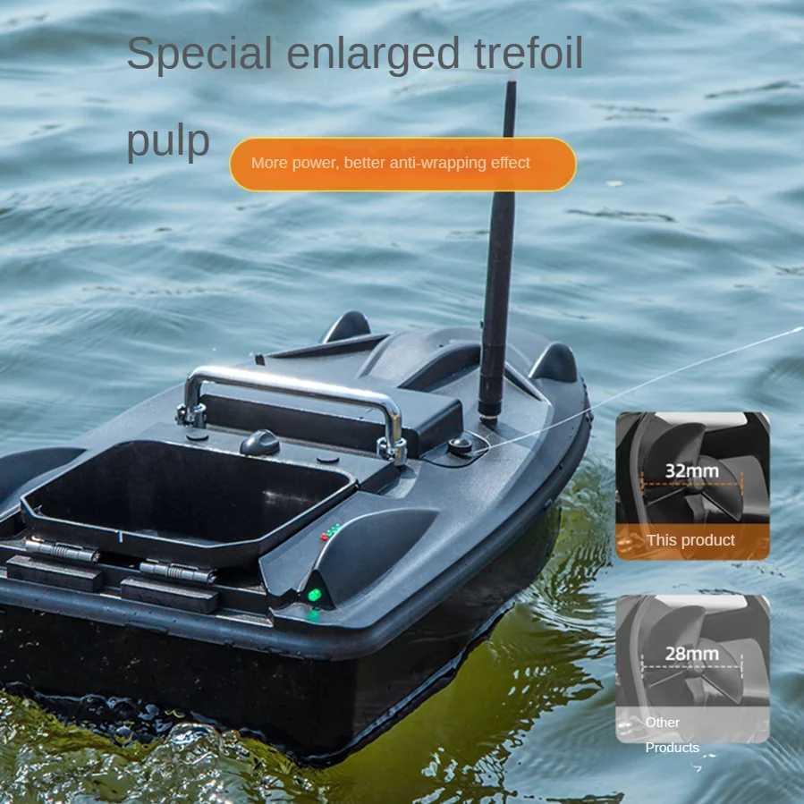 Chinese Fishing Tackle r GPS Intelligent Remote Control Bait Boat Can Be Located Remotely on Autopilot