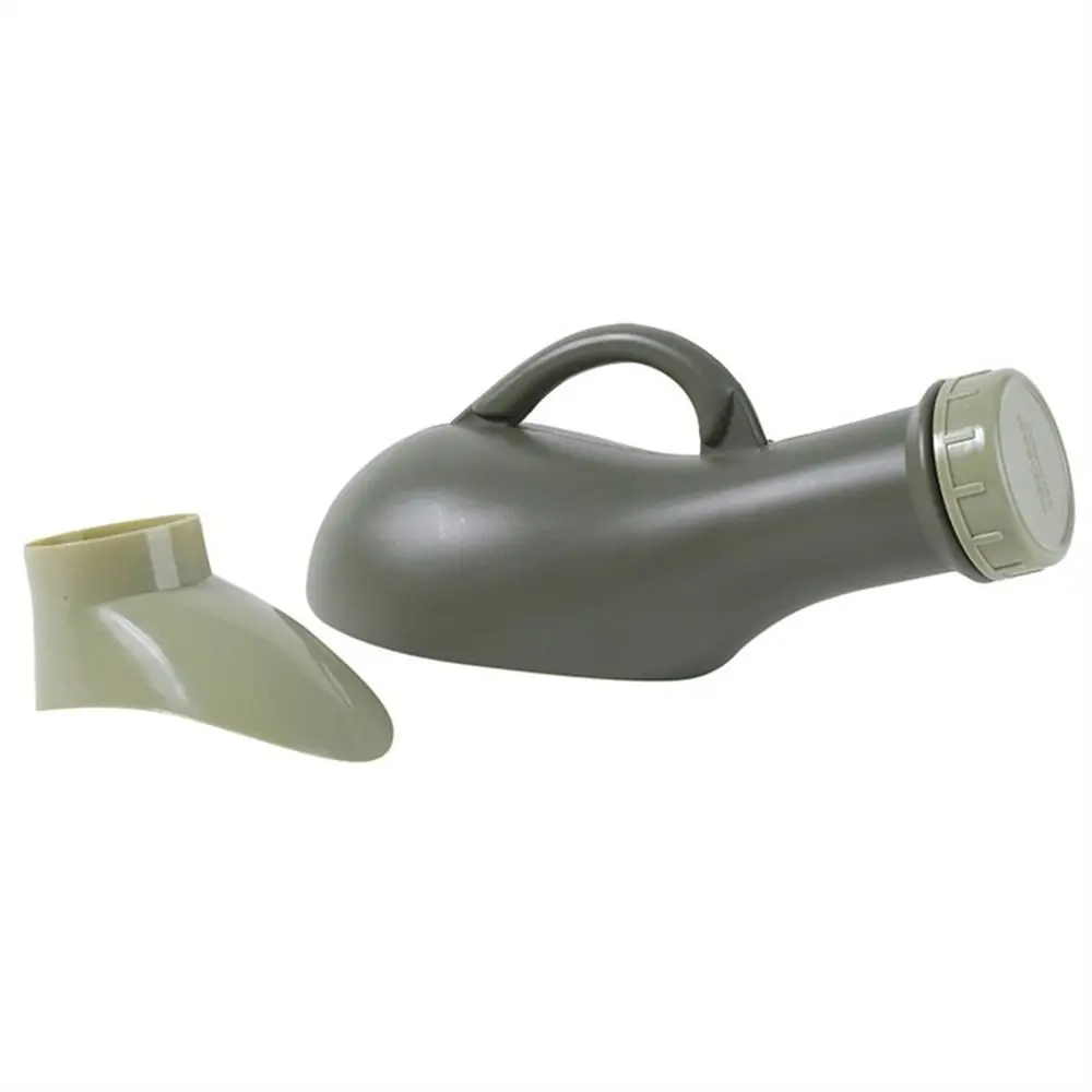 

1000ml Mobile Urinal Toilet Urinal Storage Wide Mouth Car Urine Bottle with Cap Thick Toilet Pee Bottle Outdoor Camping