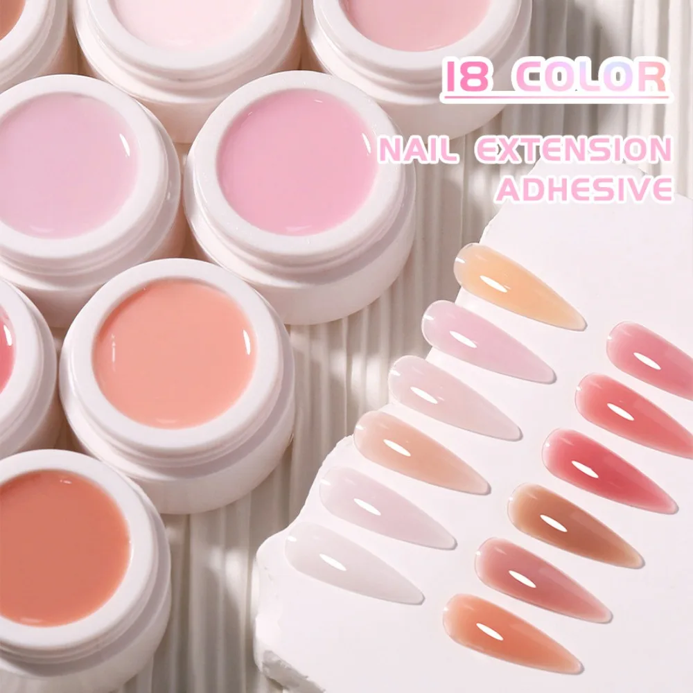 XEIJAYI 8 ミリリットルエクステンションネイルジェルピンクホワイト