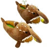 New Lantern Fish Plush Slipper Simulation Monkfish Lophiiformes Indoor House Shoes Warm Plush Slipper Women Men Christmas Gifts 1