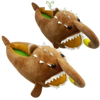 New Lantern Fish Plush Slipper Simulation Monkfish Lophiiformes Indoor House Shoes Warm Plush Slipper Women Men Christmas Gifts 1