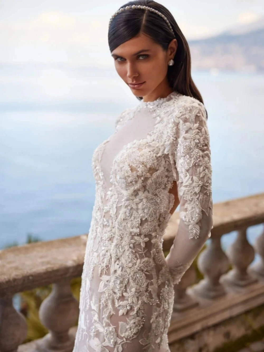 Gorgeous Wedding Dresses Exquisite Bridal Gowns Lace Appliques Full Sleeves Backless Robes 2025 Vestidos De Novia Customized 3