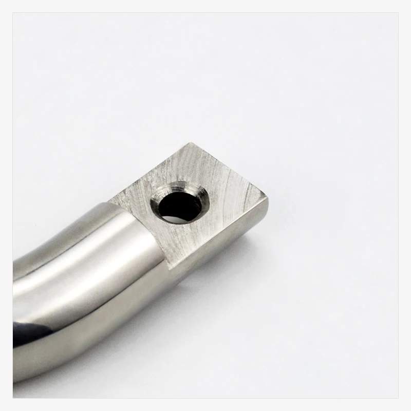 U-förmiger seitlich montierter massiver Griff aus 304 Edelstahl für industrielle Großmaschinen und Geräte – Detail 6
